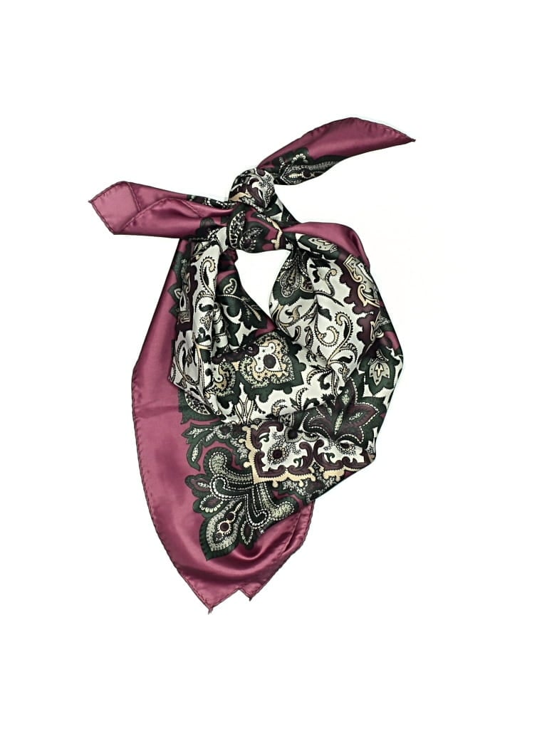 Pre-owned Assorted Brands Scarf In Pink