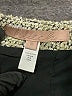 Hutch 100% Polyester Tweed Silver Casual Skirt Size 10 - photo 3
