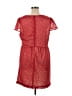 ICE 100% Polyester Stars Red Casual Dress Size 18 - photo 2