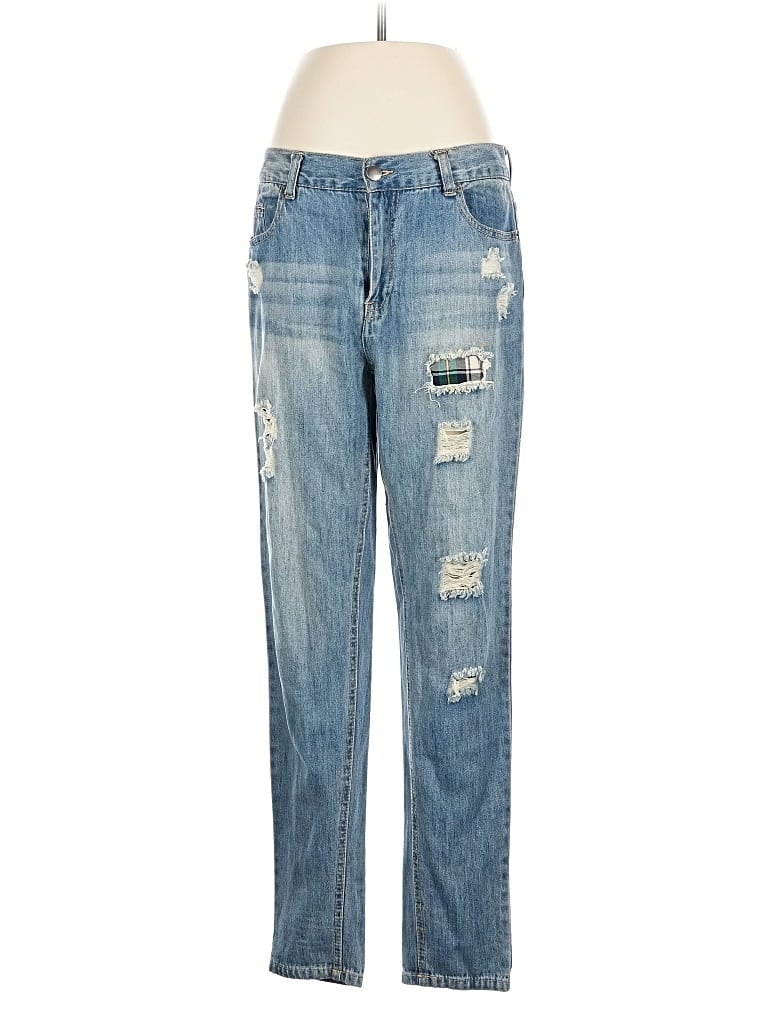 Pre-owned Forever 21 Jeans In Blue