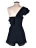 Jane Plus One Solid Blue Romper Size S - photo 2