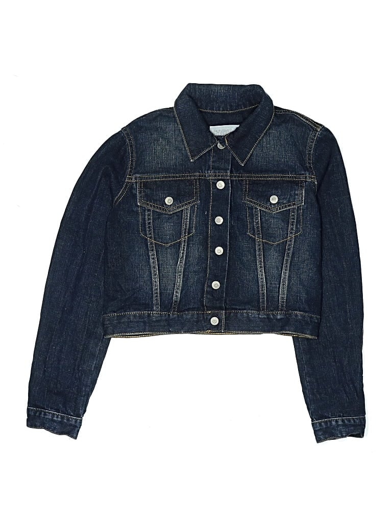 Pre-owned Gymboree Kids' Denim Jacket In Blue