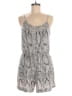 Chic by Jacob 100% Polyester Paisley Silver Black Romper Size M - photo 1