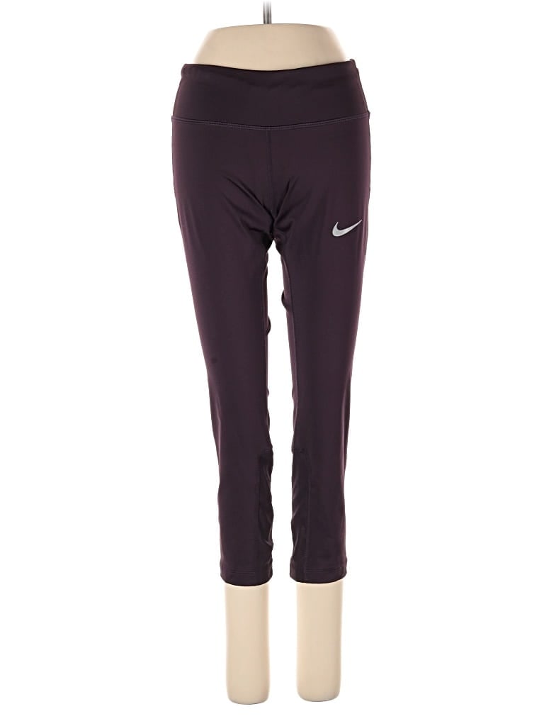 Pre-owned Nike Active Pants In Purple