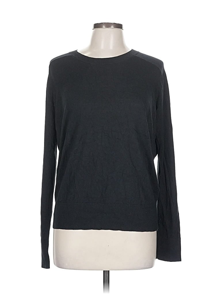 Pre-owned Banana Republic Pullover Sweater In Black