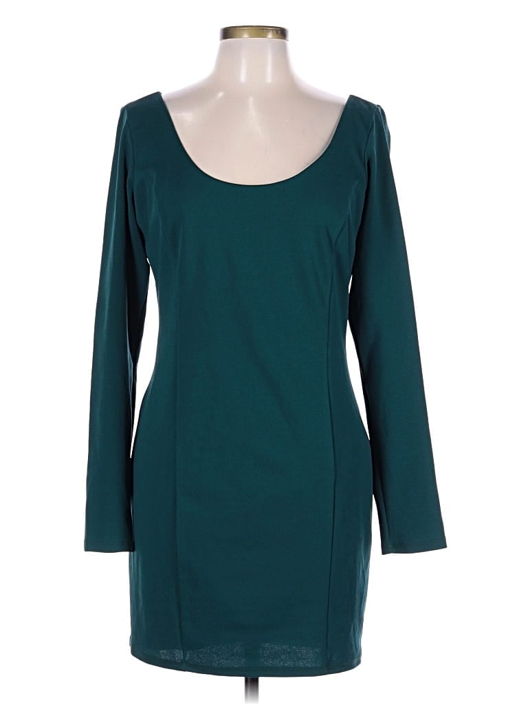 Pre-owned Naked Wardrobe Casual Dress In Blue