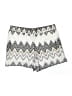 One 5 One 100% Polyester Chevron-herringbone Ivory Shorts Size S - photo 1