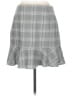 Ann Taylor LOFT Plaid Gray Formal Skirt Size 6 - photo 2