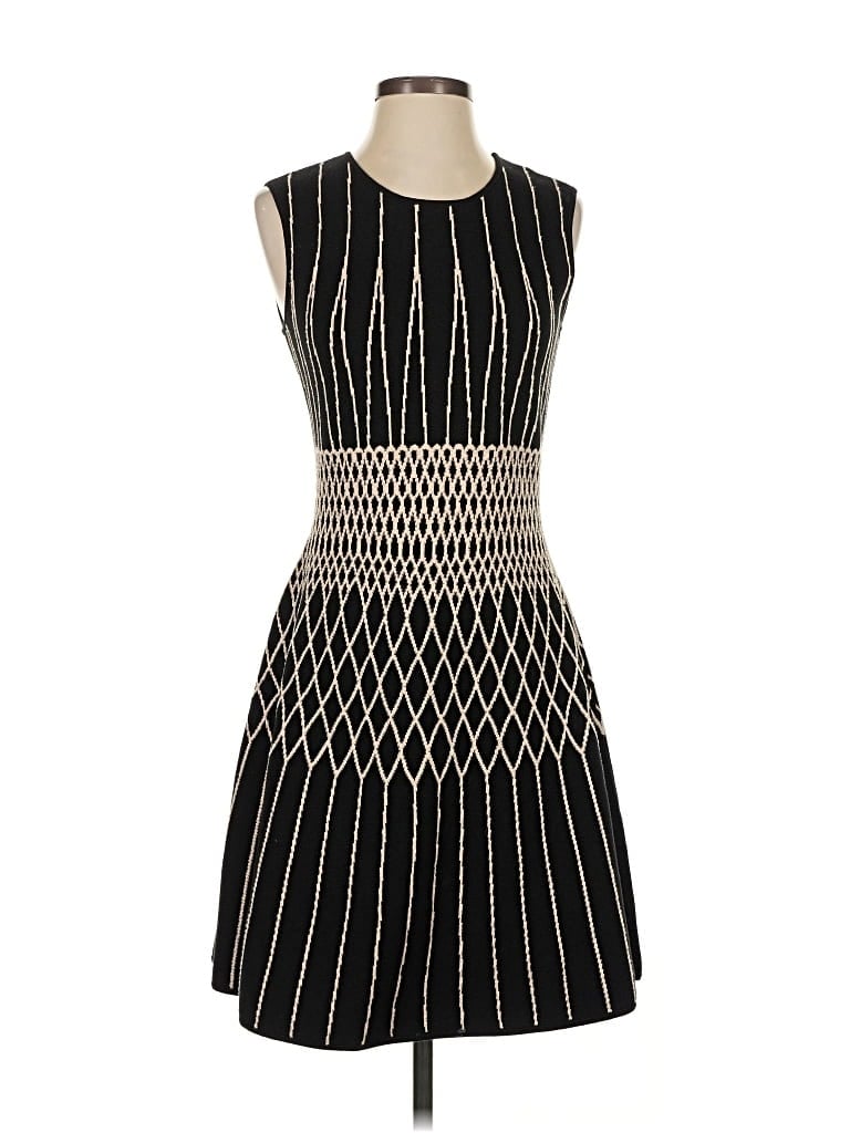 Pre-owned Bcbgmaxazria Cocktail Dress In Black