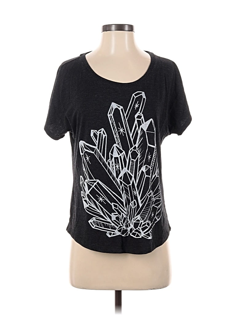 Pre-owned Assorted Brands Short Sleeve T-shirt In Gray