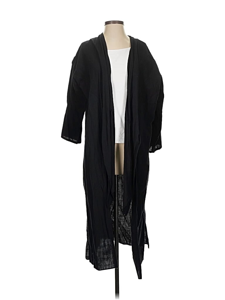 Pre-owned Zara Kimono In Black