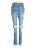 Madewell Color Block Blue Jeans Size 28 waist - photo 1