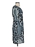 Baraschi 100% Polyester Paisley Gray Cocktail Dress Size 2 - photo 4