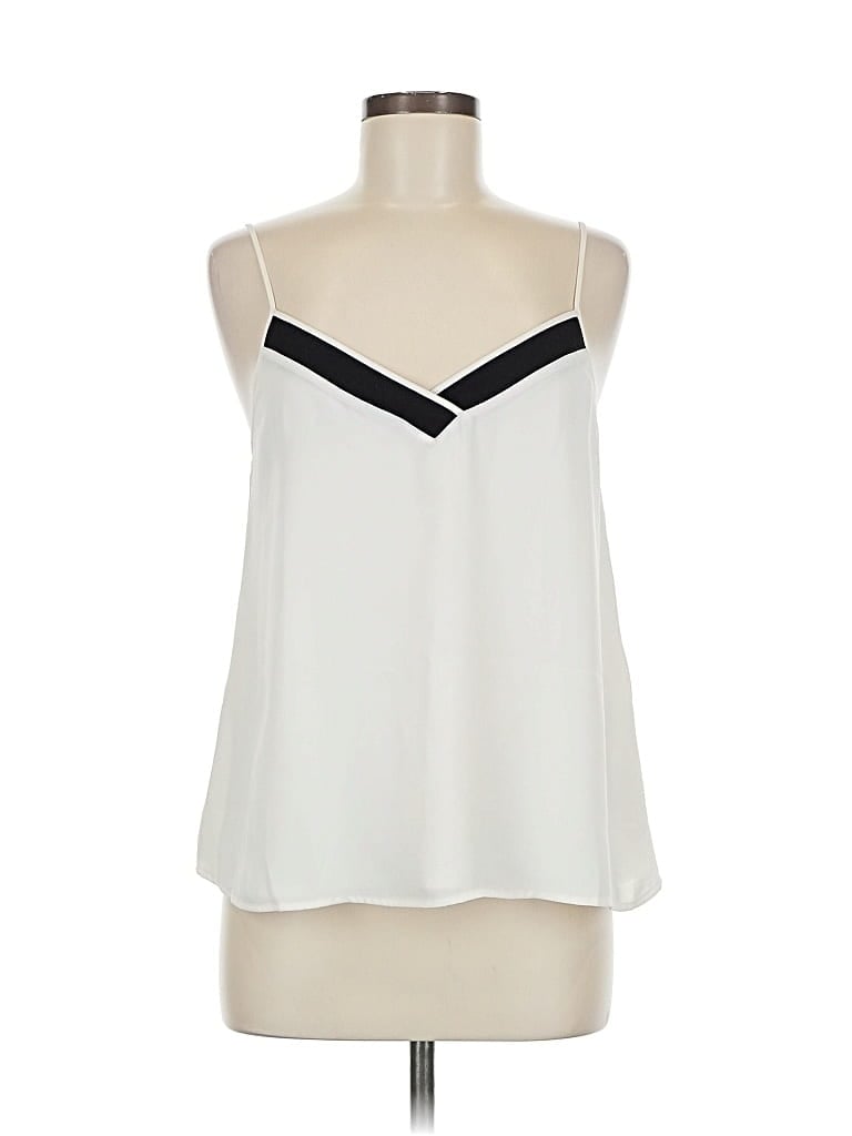 Pre-owned Banana Republic Sleeveless Blouse In White