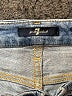 7 For All Mankind Hearts Blue Jeans Size 26 waist - photo 3