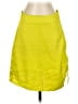 Something New 100% Polyester Solid Yellow Casual Skirt Size S - photo 1