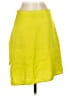 Something New 100% Polyester Solid Yellow Casual Skirt Size S - photo 2