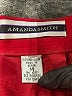 Amanda Smith 100% Polyester Solid Red Formal Skirt Size 14 - photo 4