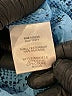 Equipment 100% Silk Snake Print Blue Long Sleeve Silk Top Size S - photo 8