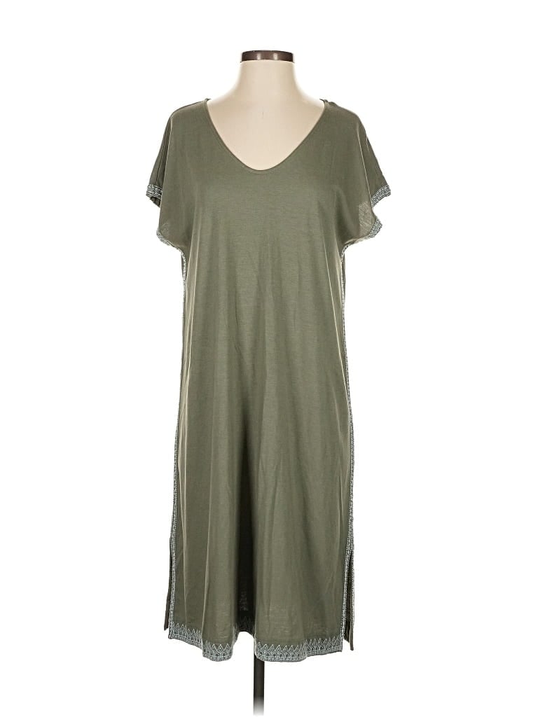 Pre-owned Purejill Casual Dress In Green