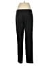 Banana Republic Solid Black Wool Pants Size 8 - photo 2