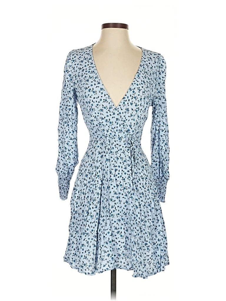 Pre-owned Wild Fable Casual Dress In Blue