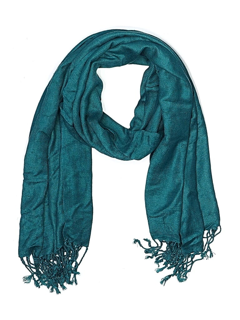 Pre-owned Unbranded Scarf In Blue