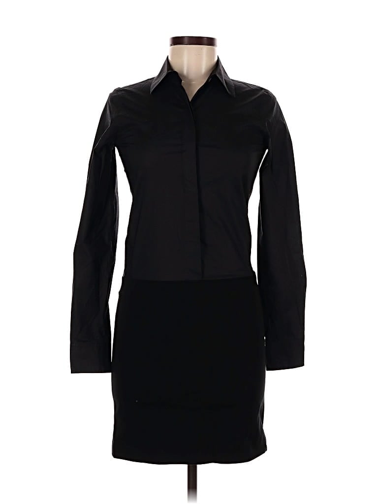 Pre-owned Theory Casual Dress In Black