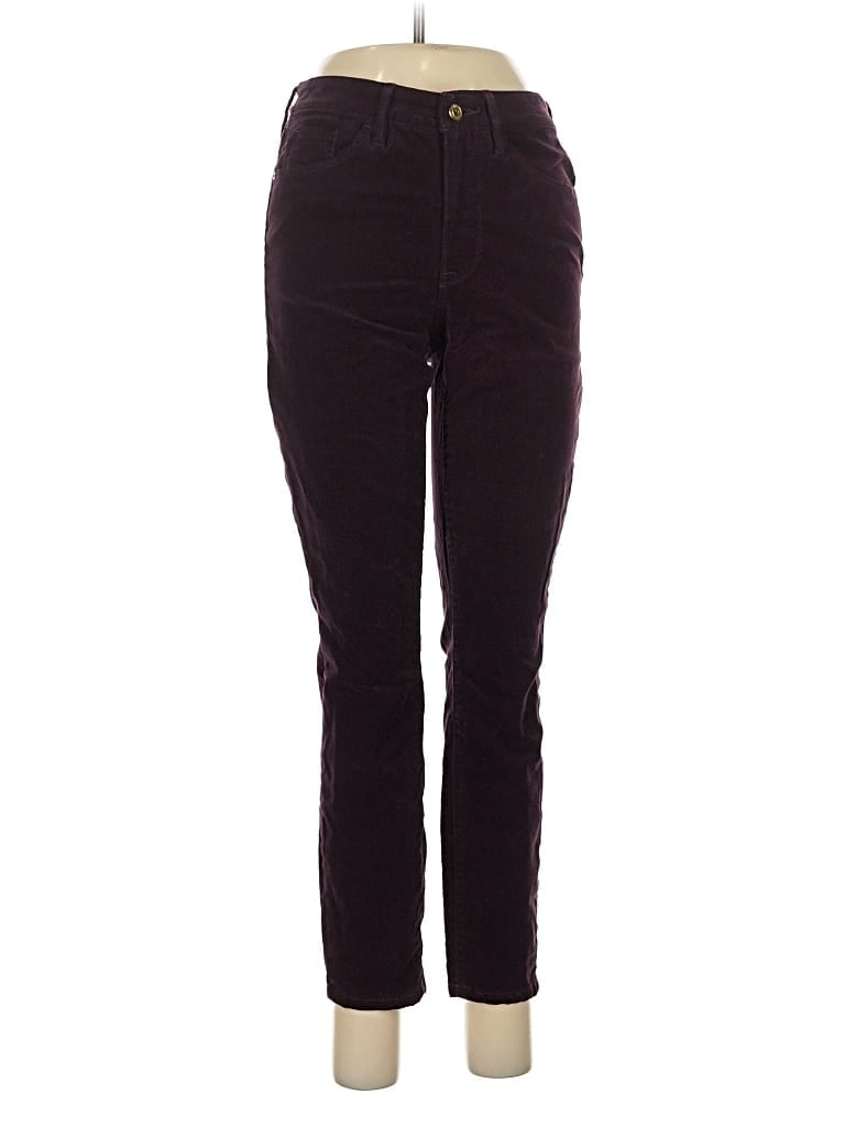 Pre-owned Tommy Hilfiger Casual Pants In Burgundy