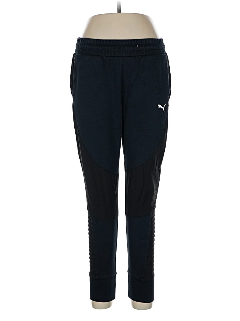 Pre-owned Puma Track Pants In Black