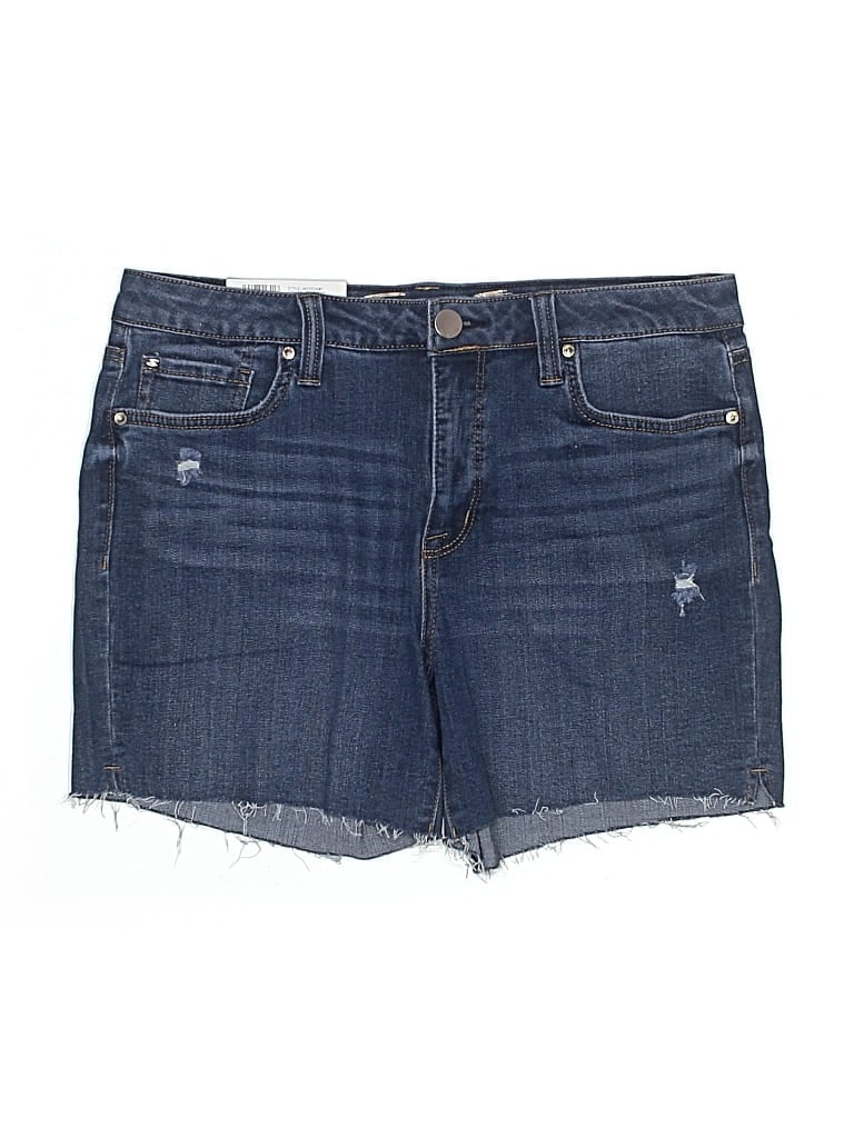 Seven7 Denim Shorts In Blue