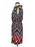 Red Camel Chevron-herringbone Teal Cocktail Dress Size S - photo 5