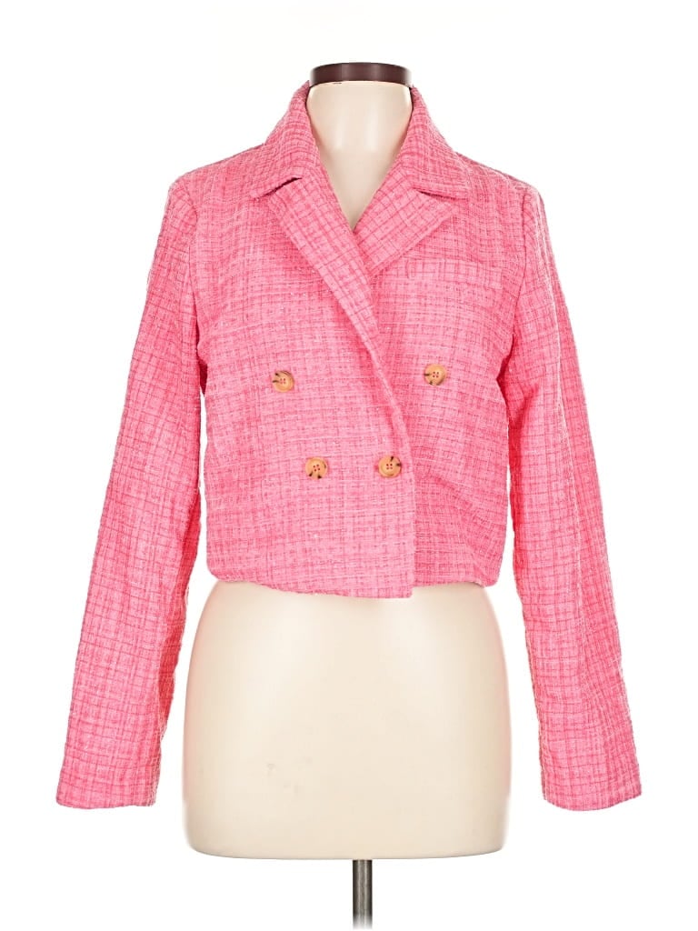Pre-owned Aqua Jacket In Pink