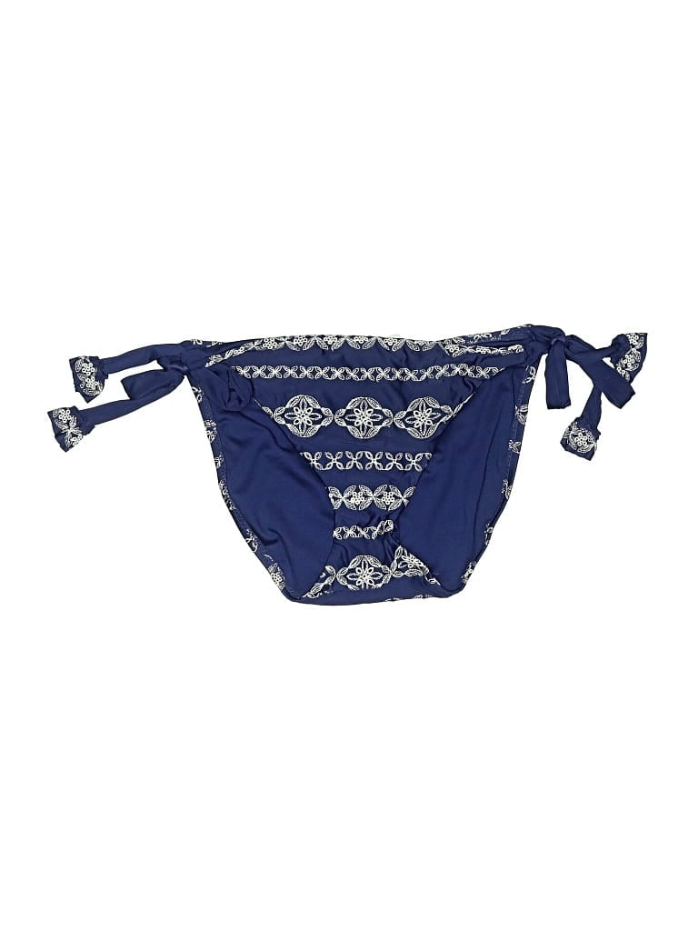 Pre-owned Becca By Rebecca Virtue Swimsuit Bottoms In Blue
