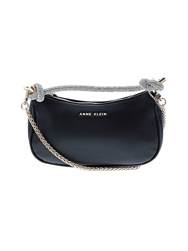 Pre-owned Anne Klein Crossbody Bag In Black