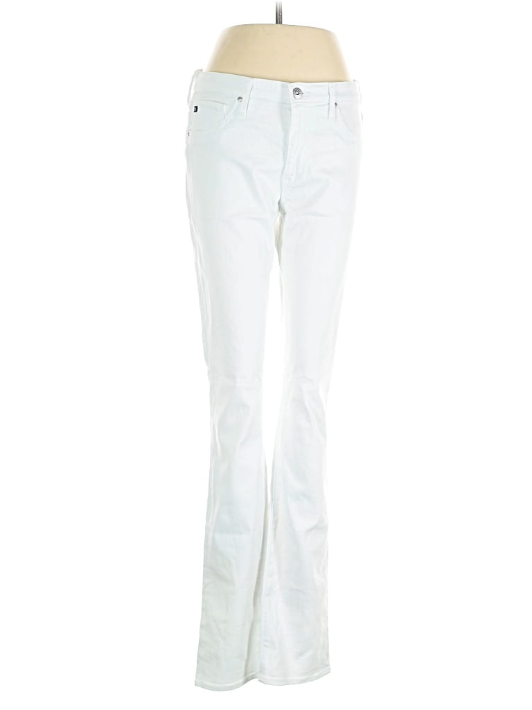 Pre-owned Adriano Goldschmied Jeans In White