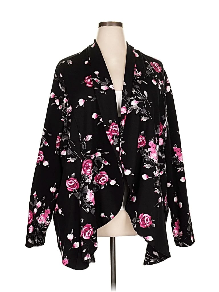 Pre-owned Torrid Blazer Jacket In Black