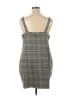 Assorted Brands Plaid Gray Casual Dress Size 2X - photo 2