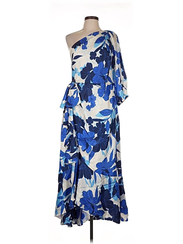 Pre-owned J.crew Collection Cocktail Dress In Blue