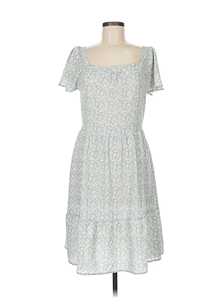 Pre-owned Monteau Casual Dress In Blue