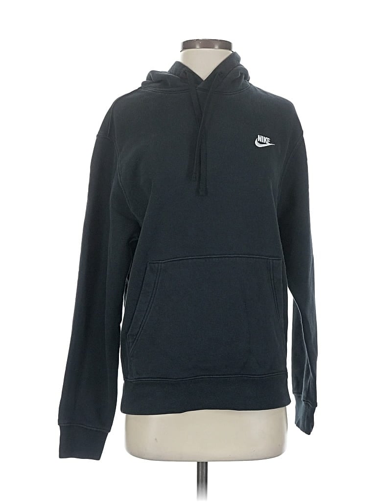 Pre-owned Nike Pullover Hoodie In Black