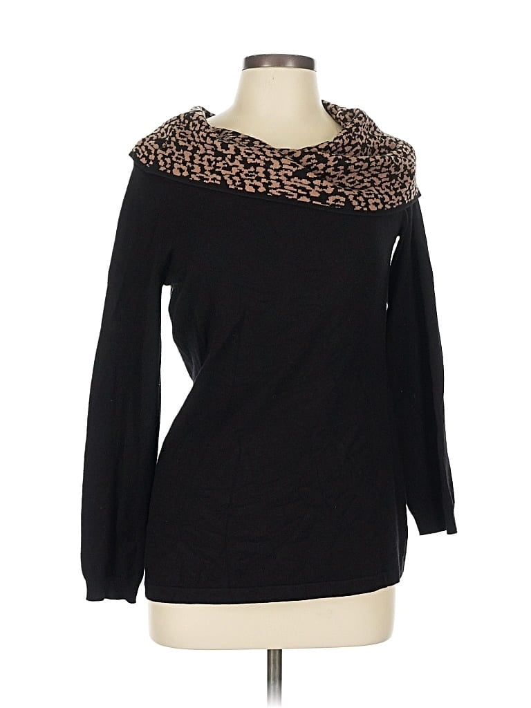 Pre-owned Assorted Brands Pullover Sweater In Black