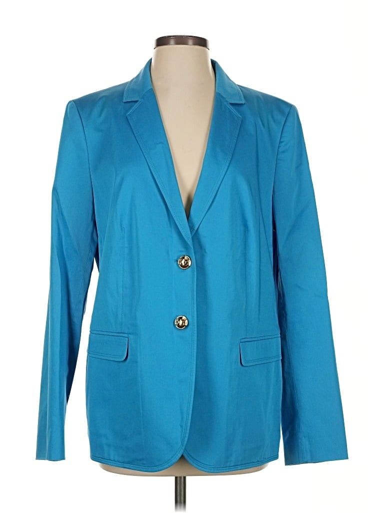 Pre-owned Escada Blazer Jacket In Blue