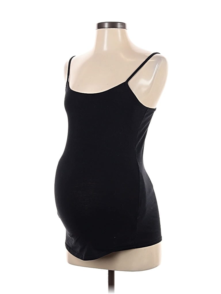 Pre-owned Motherhood Tank Top Black Strapless Neckline Tops