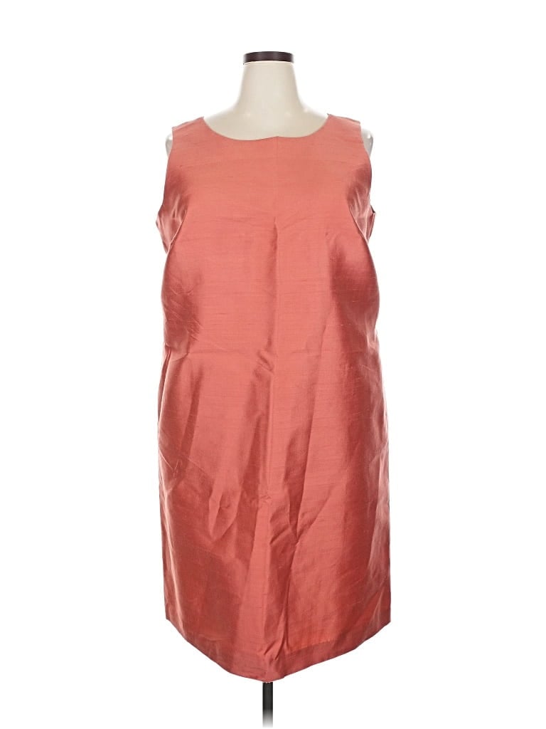 Pre-owned Talbots Casual Dress In Orange