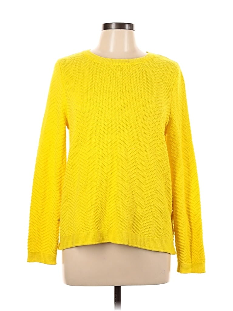 Pre-owned Old Navy Pullover Sweater In Yellow