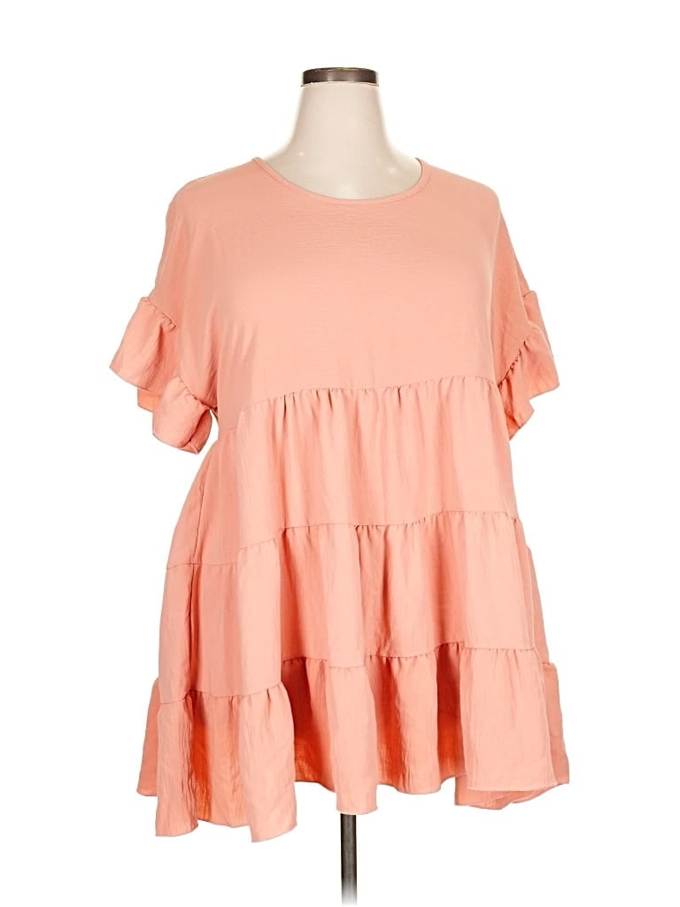 Pre-owned Blue B Casual Dress In Orange