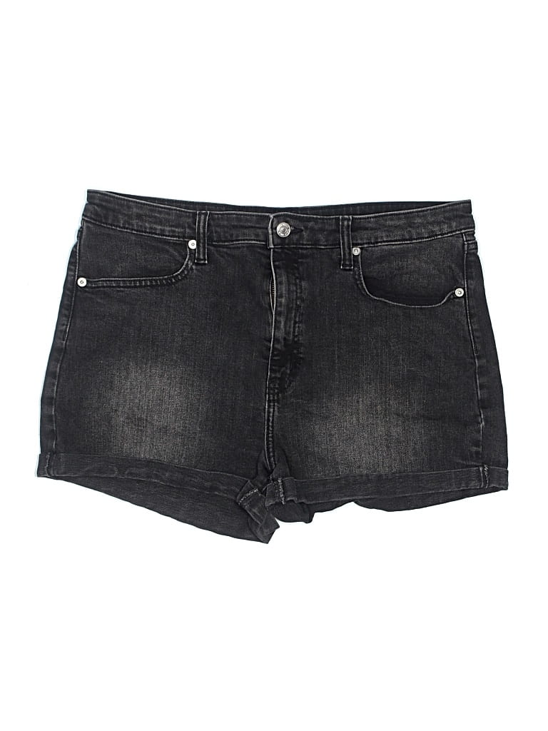 Pre-owned Wild Fable Denim Shorts In Black