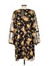 Laurel Grey 100% Polyester Yellow Casual Dress Size L - photo 2