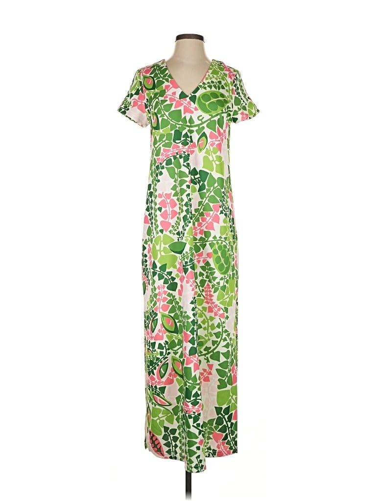 Pre-owned Ck Bradley New York Casual Dress In Green